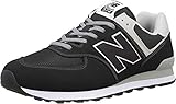 New Balance Herren NB 574 Sneakers, Schwarz (Black EGK), 44.5 EU